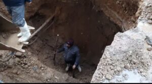 خط انتقال آب روستای کوگاه ترمیم شد