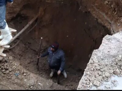 خط انتقال آب روستای کوگاه ترمیم شد