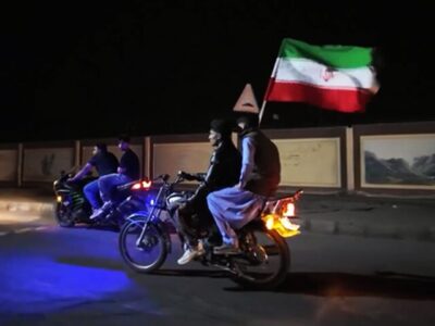 رژه موتوری «جوانان بلوچ» شهر زاهدان