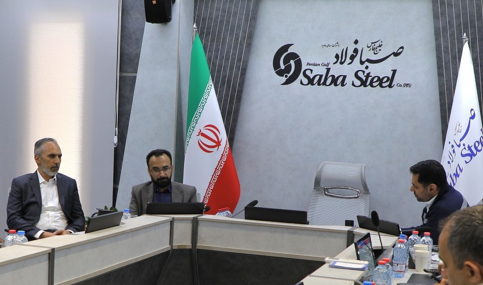 قدردانی و تشکر امین زاده حسابرس کل دیوان محاسبات کشور از عملکرد شرکت صبا فولاد خلیج‌فارس در طی جنگ تحمیلی سوم و تداوم تولید و صیانت از حقوق کارگران