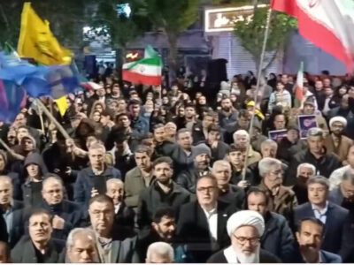 مردم گالیکش پای انقلاب ایستاده‌اند