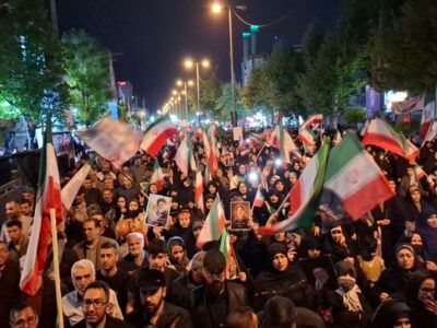 میدان داری مردم گالیکش در پنجاه و دومین شب از اجتماعات حماسی