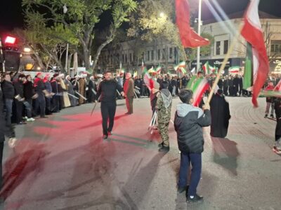 نمایش اقتدار و همبستگی ملی تبریزی‌ها با تداوم برپایی دسته‌های حسینی