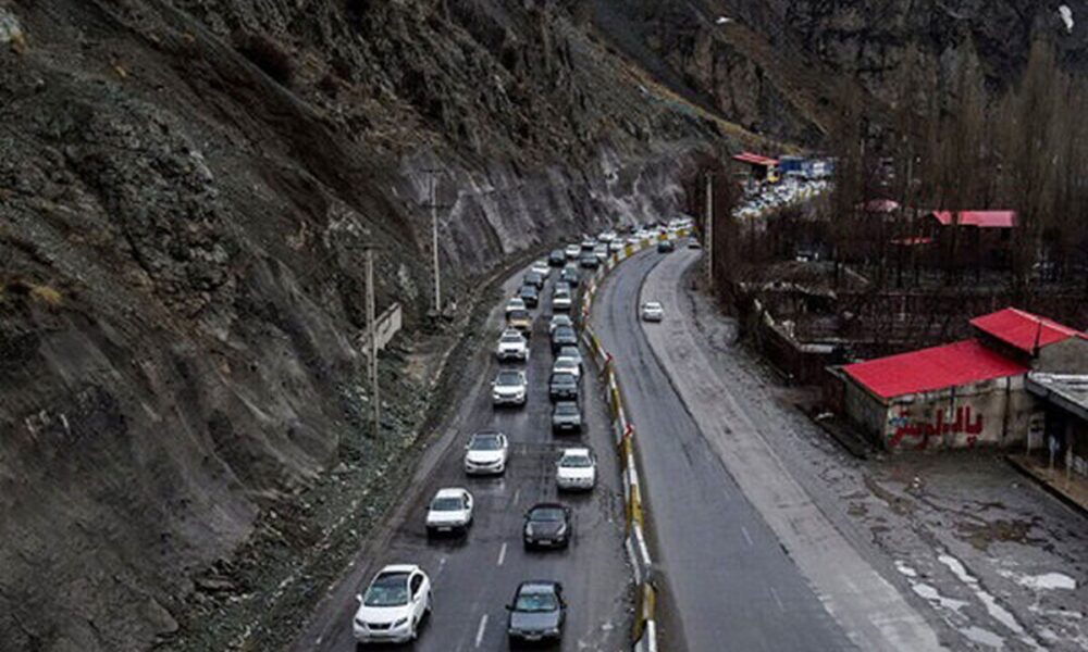 جاده کندوان و آزادراه تهران - شمال یک‌طرفه شد