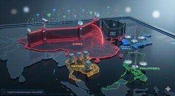 کالبدشکافی فیلترینگ در ۵ کشور آسیایی/ آیا مدل چینی سانسور به الگوی جهانی حکمرانی اینترنت تبدیل می‌شود؟