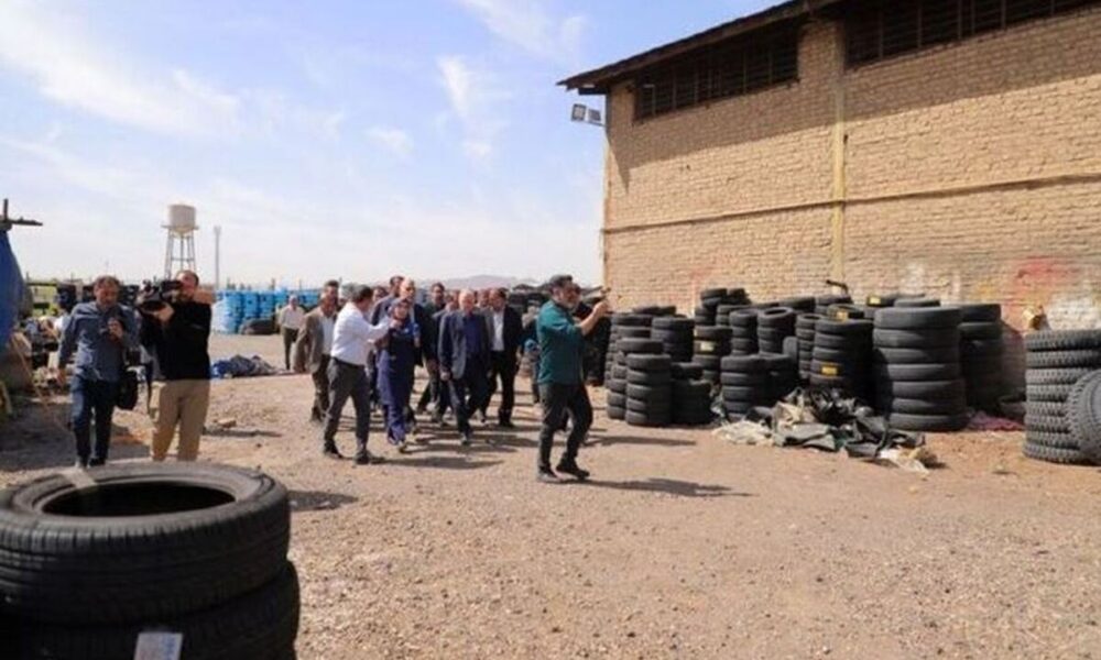 کشف انبار‌های بزرگ احتکار لاستیک و محصولات پتروشیمی