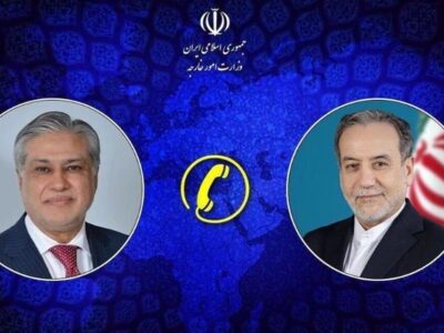 گفتگوی تلفنی وزرای امور خارجه ایران و پاکستان