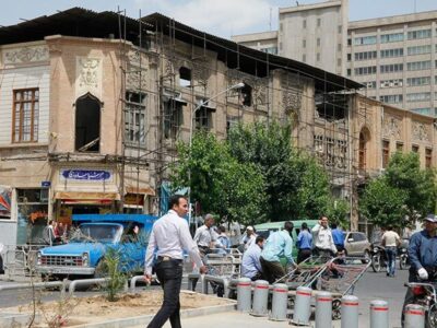 تصاویر کمیاب از خیابان ناصرخسرو و شمس‌العماره ۱۰۴ سال پیش+ عکس