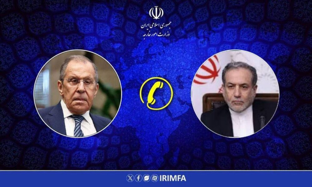 جزئیات گفتگوی مهم عراقچی و وزیر خارجه روسیه