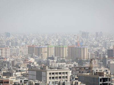 نفس‌های تهران به شماره افتاد/شاخص آلودگی به مرز هشدار نزدیک شد