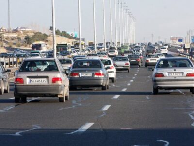 آخرین وضعیت تردد در محورهای مواصلاتی کشور / در محورهای منتهی به تهران ترافیک سنگین گزارش شد