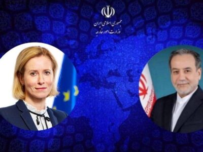 رایزنی تلفنی عراقچی با مسئول سیاست خارجی اتحادیه اروپا/ بررسی راه‌های کاهش تنش در منطقه
