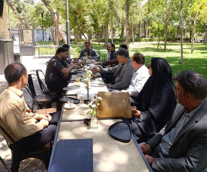 تجلیل از خبرنگاران شهرستان نیشابور در باغ خیام