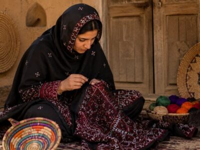 سوزن‌دوزی بلوچ؛ نیازمند توجه ویژه مسئولان برای اشتغال پایدار و ارزآوری